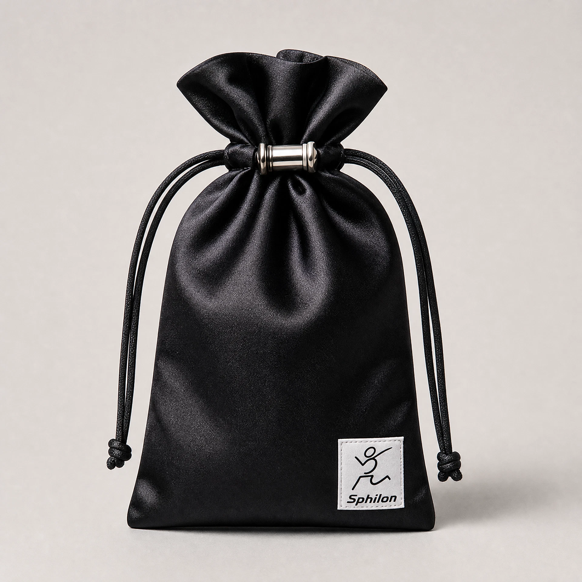 Drawstring Evening Pouch — Satin, velvet or embellished textile