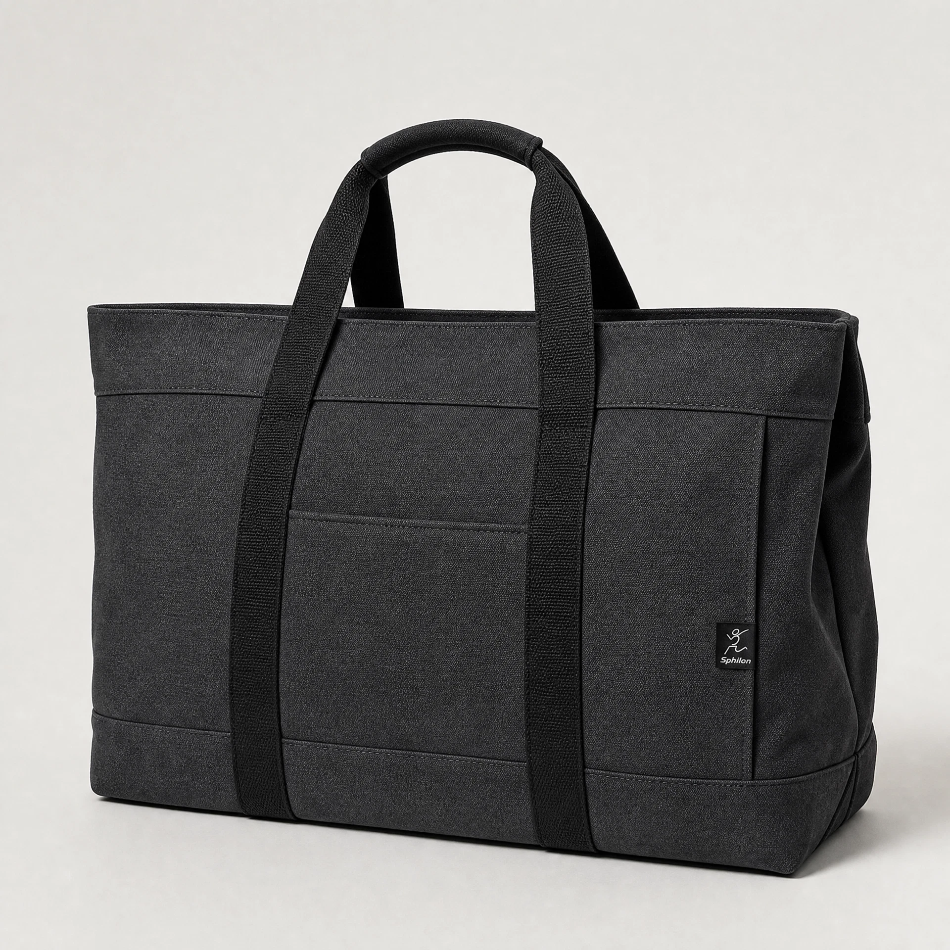Weekender Tote — Canvas, coated textile or leather alternative