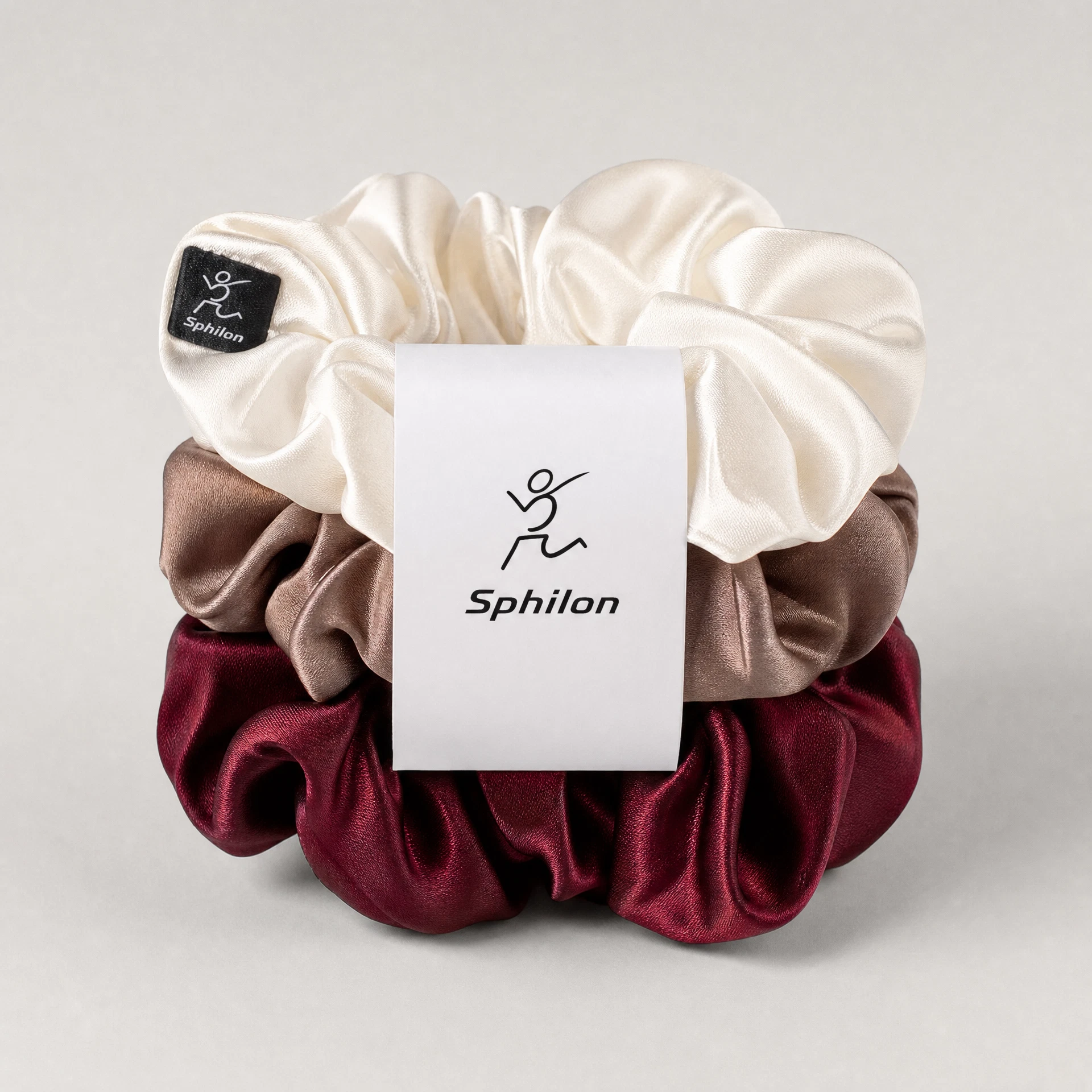Satin Scrunchie Set — Satin or recycled textile option